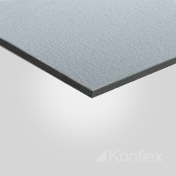 Алюминиевая композитная панель матовое серебро 3,0 мм
